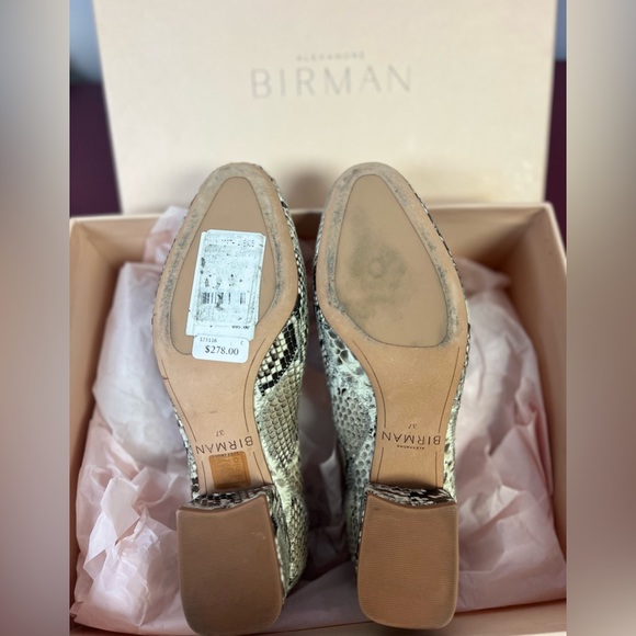 Alexandre Birman exotic short heel size 37 BNIB - Picture 4 of 4